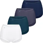 Sloggi Slip ' Originals Basic ' bleu / vert / violet / blanc