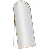 Mauro Ferretti Miroir Hollywood avec éclairage LED, dimensions 70x45x170 cm
