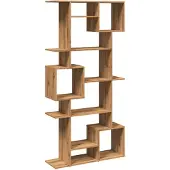 vidaXL Bibliothèque chêne artisanal 92x29x188 cm bois d'ingénierie