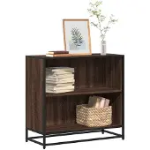 vidaXL Bibliothèque chêne marron 80,5x35x76 cm bois d'ingénierie