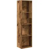 vidaXL Bibliothèque vieux bois 40x30x152 cm bois d'ingénierie