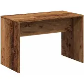 vidaXL Tabouret de toilette vieux bois 70x35x45 cm bois d'ingénierie