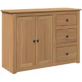 vidaXL Buffet à tiroirs PANAMA 112 x 40 x 80 cm en pin massif