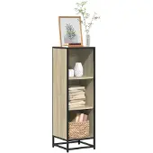 vidaXL Bibliothèque chêne sonoma 33,5x33x107,5 cm bois d'ingénierie