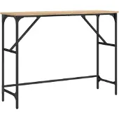 vidaXL Table console chêne sonoma 100x32x75 cm bois d'ingénierie