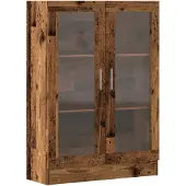 vidaXL Bibliothèque vieux bois 82,5x30,5x115 cm bois d'ingénierie