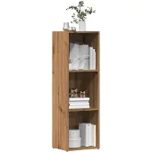 vidaXL Bibliothèque chêne artisanal 36x30x114 cm bois d'ingénierie
