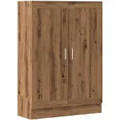 vidaXL Bibliothèque chêne artisanal 82,5x30,5x115 cm bois d'ingénierie