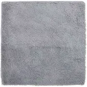 vidaXL Tapis shaggy à poils longs NAVARRA gris clair 200x200 cm