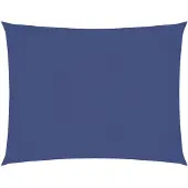 vidaXL Voile de parasol tissu oxford rectangulaire 3x4,5 m bleu