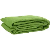 vidaXL Tapis de tente vert clair 250x250 cm PEHD