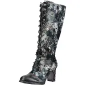 LAURA VITA Bottes bleu marine / bleu clair / noir / blanc