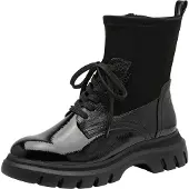 Marco Tozzi Bottines à lacets noir