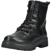 Tom Tailor Bottines à lacets noir