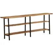 vidaXL Table console 180x35x70 cm bois de manguier massif