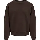 ONLY GIRLS Sweat-shirt 'KOGSWEAT' brun foncé