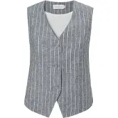 TATUUM Gilet de costume 'Reze' bleu clair / bleu foncé