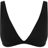SEA LEVEL Hauts de bikini 'Longline Essentials' noir