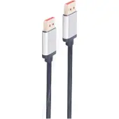 Shiverpeaks -PROFESSIONAL Câble de connexion DisplayPort 1.4, 1,5m (1.50 m), Câble vidéo, Bleu