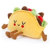BESITOS Jouet Squishy Taco, peluche anti-stress de 23 cm