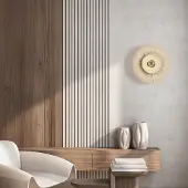 Lyora Lampe murale Japandi Nora beige
