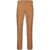 Mammut - Pantalon de randonnée respirant - Runbold IV Pants Men Claystone en Softshell - Taille S - Beige