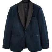 Next Veste de costume 'Self' bleu marine / chocolat
