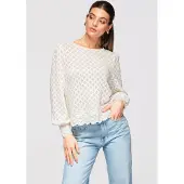 OMBRE Chemisier blanc cassé