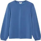 s.Oliver Sweat-shirt bleu cobalt