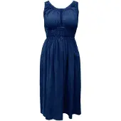 Apricot Robe ' ' bleu marine