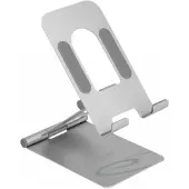DeLOCK Support Smartphone réglable Aluminium -