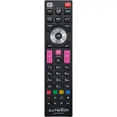 Superior Télécommande universelle Téléviseurs de remplacement Telefunken (suptrb016) /telefunke