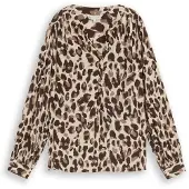 Tom Tailor Chemisier beige / marron / noisette