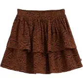 We fashion Jupe marron / noir