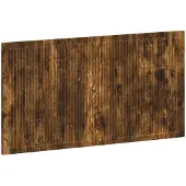 vidaXL Tête de lit murale EDE, bois imitation chêne fumé