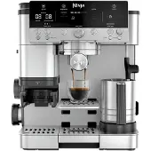 Ninja MACHINE À CAFÉ ESPRESSO/ES655EU (622356420631), Machine à café automatique, Noir, Argent