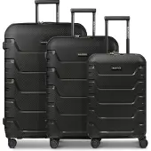 SMARTBOX Ensemble de bagages 'Edition 01' noir