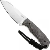 Kizer Cutlery Field Mouse 1135A3, Stonewashed 14C28N, Gray Norplex UltreX Micarta couteau fixe, Jakeb Ginsberg design