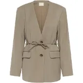 Soaked in luxury Blazer 'SLBevine' beige foncé
