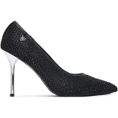 Karl Lagerfeld Escarpins ' Sarabande Mesh-Pumps mit Edelsteinen ' noir