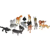 Wild republic Figurine Jouet - Nature Écharpe Tube - 15 pces - A - - UneTaille - Figurines Animaux