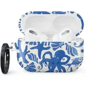 Burga GK_06A2_AIRPODSPRO2_SP, Étui, Bleu, Blanc