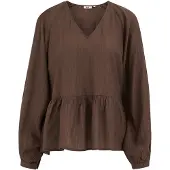 We fashion Chemisier marron