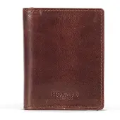 Howard London Porte-monnaies 'Metalcase Cardwallet Brown' marron