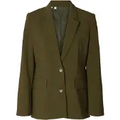 Selected Blazer 'SLFRITA' olive