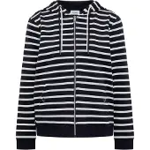 Cecil Veste de survêtement bleu foncé / blanc