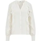 We fashion Chemisier blanc naturel
