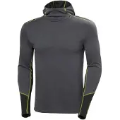Helly Hansen Lifa Merino Sweat à capuche mi-poids, homme, gris