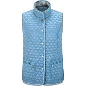 Goldner Gilet bleu fumé