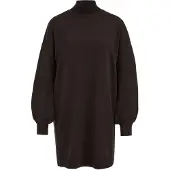 We fashion Robes en maille brun foncé